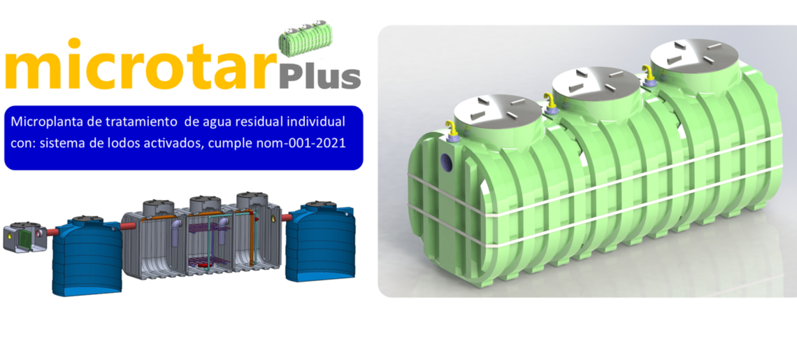 planta de tratamiento prefabricada Microplanta de Tratamiento Microtar
