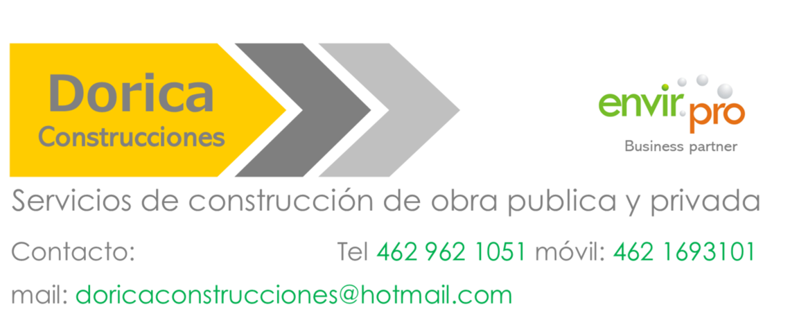 Servicios de construcción y mantenimiento Dorica Construcciones