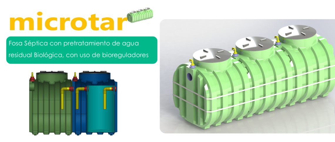 Fosa Séptica prefabricada Microtar