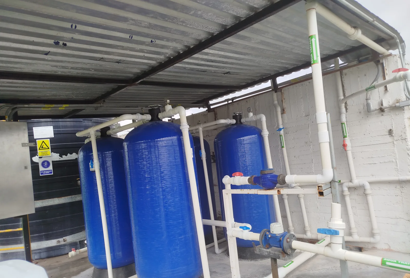 Filtros de agua tratada