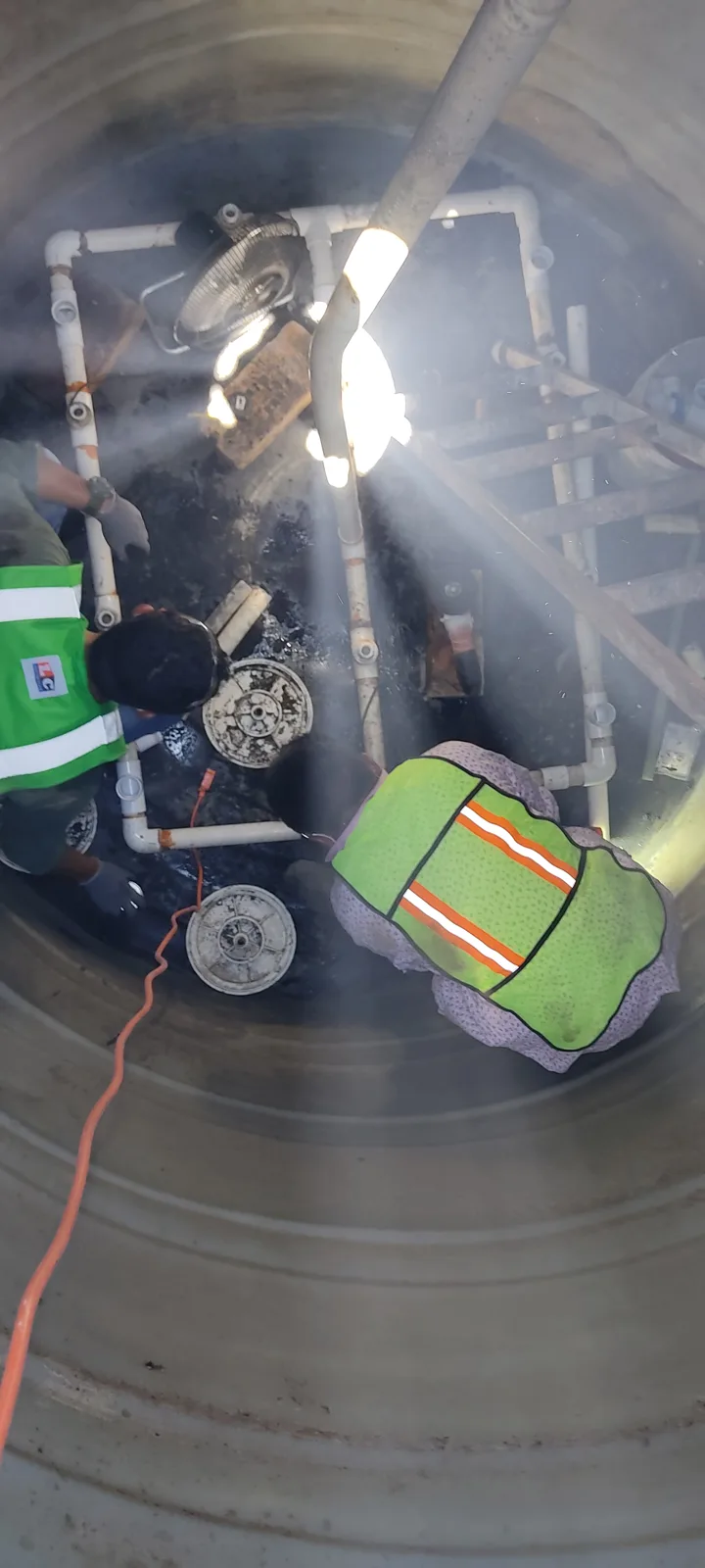 Mantenimiento del reactor
