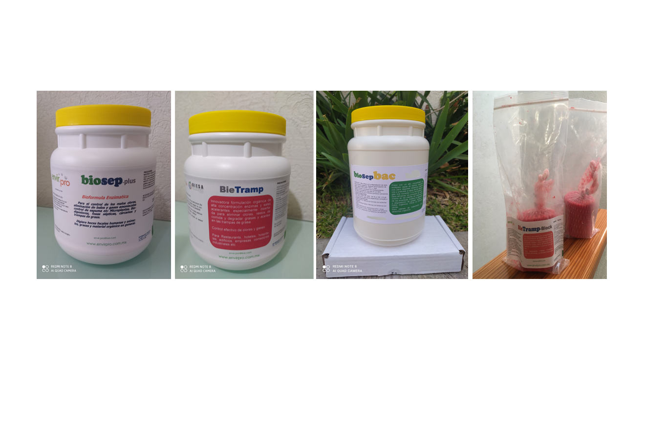Bioformulas de bacterias enzimas para tratamiento de aguas 
